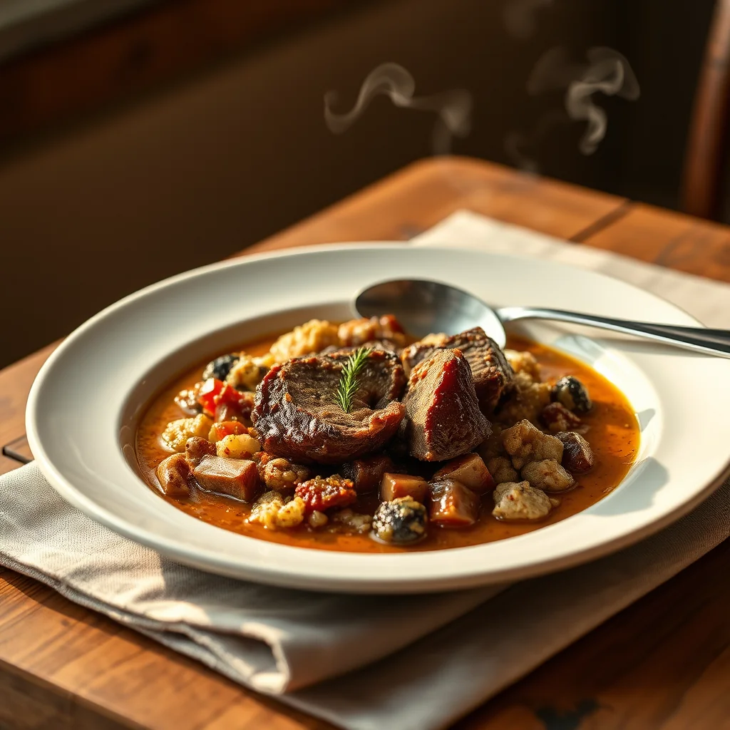 Hashed Venison — Meat & Poultry