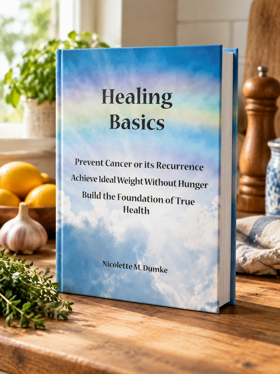 Cover of Healing Basics: Prevent Cancer or its Recurrence, Achieve Ideal Weight Without Hunger, Build the Foundation of True Health