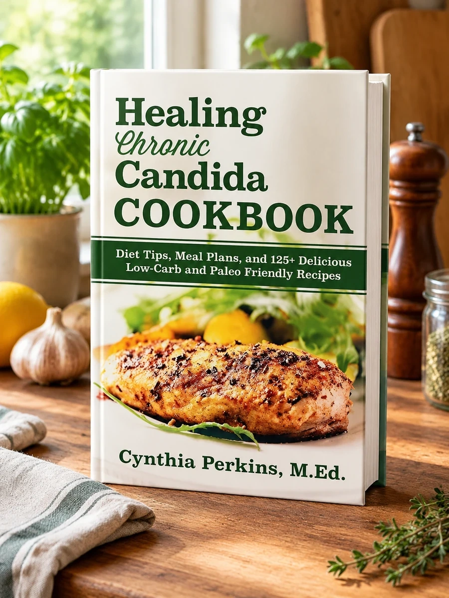 Healing Chronic Candida Cookbook: Diet Tips, Meal Plans, and 125] Delicious Low-Carb and Paleo-Friendly Recipes