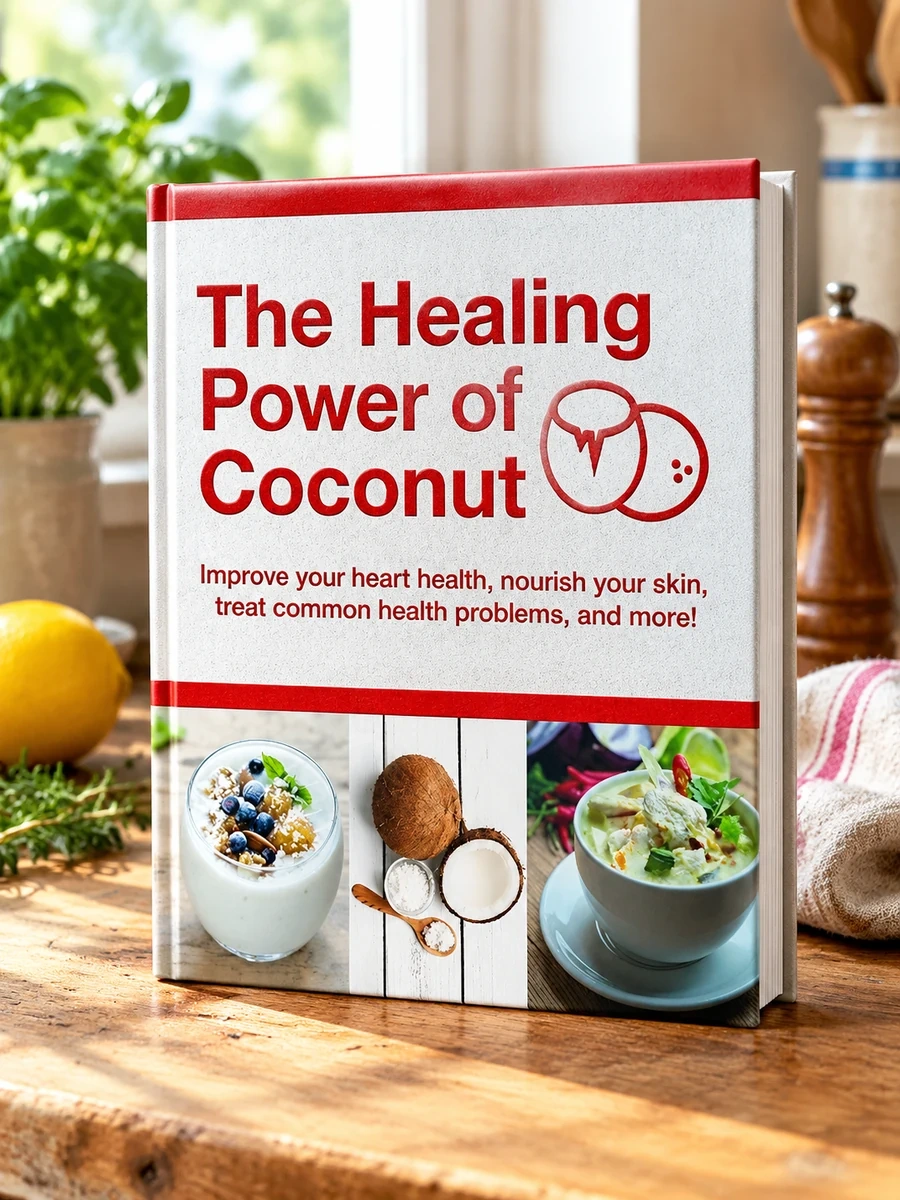 Healing Power of Coconut: Improve Your Heart Health, Nourish Your Skin, Treat Common Health Problems, and More! (160 Pages)