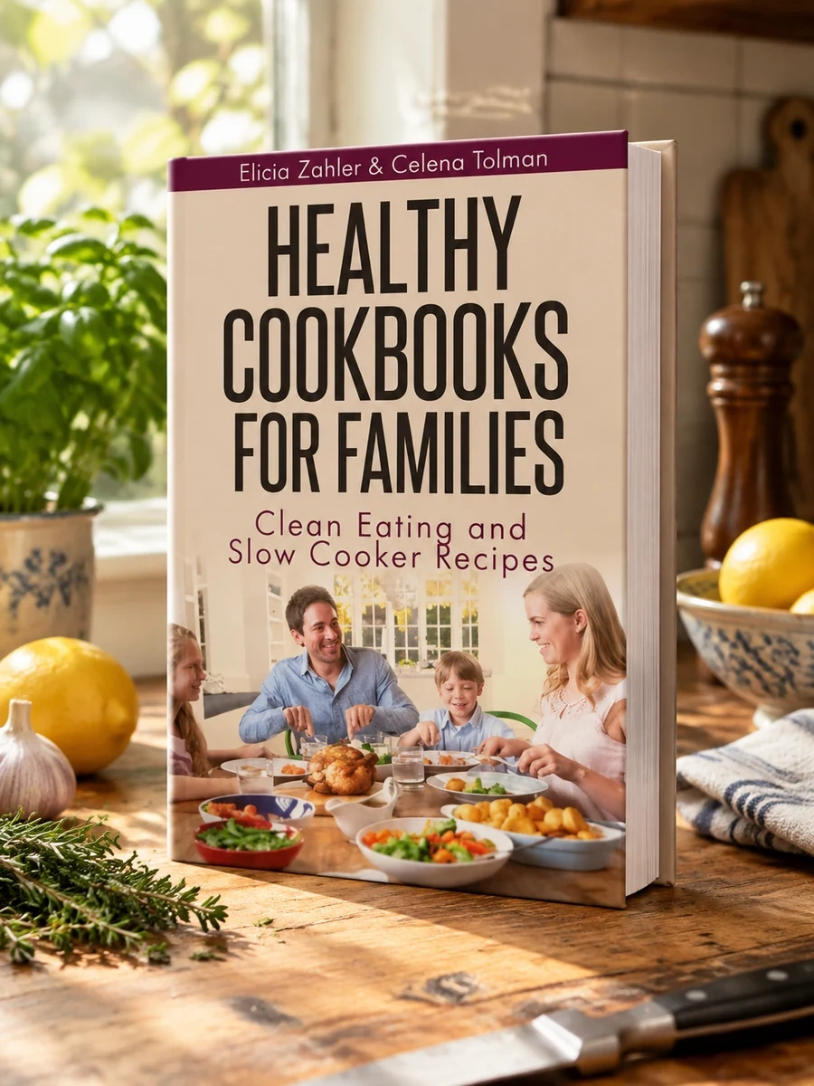 Healthy Cookbooks for Families: Clean Eating and Slow Cooker Recipes