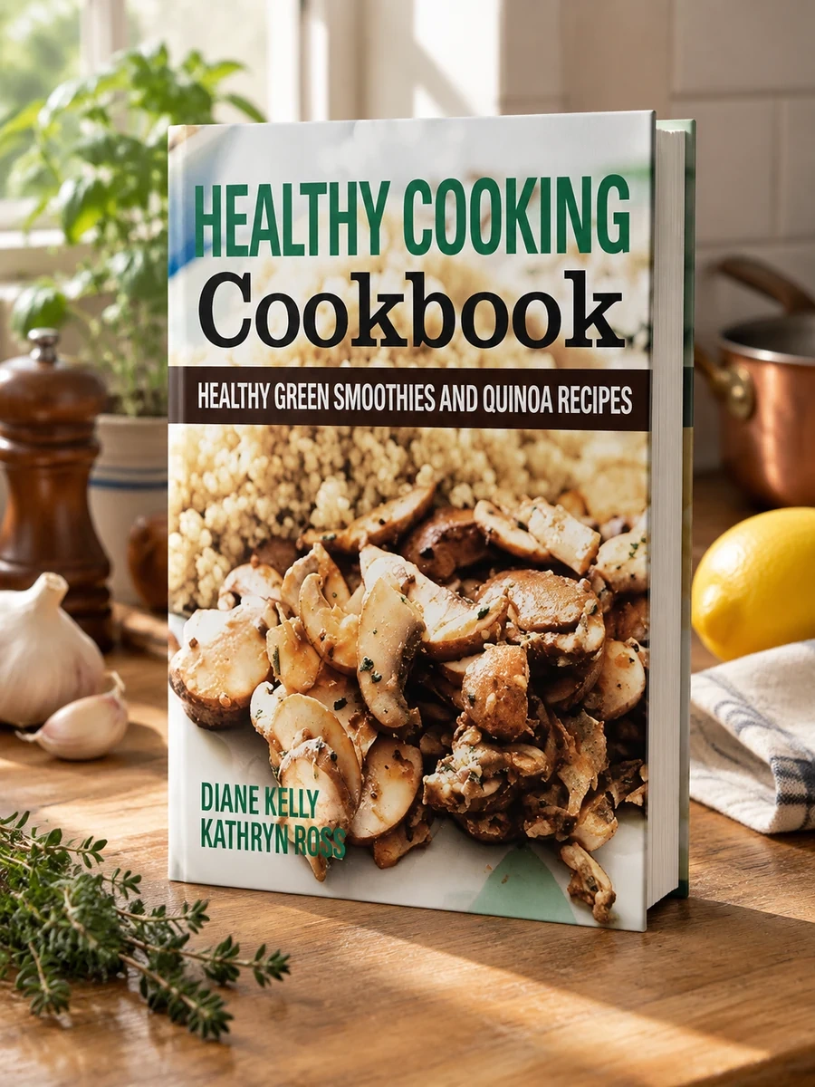 Healthy Cooking Cookbook: Healthy Green Smoothies and Quinoa Recipes