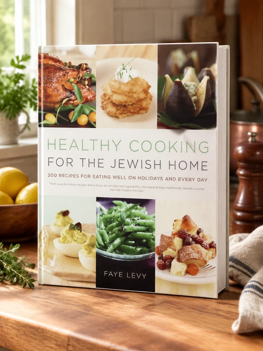 Cover of Healthy Cooking for the Jewish Home: 200 Recipes for Eating Well on Holidays and Every Day