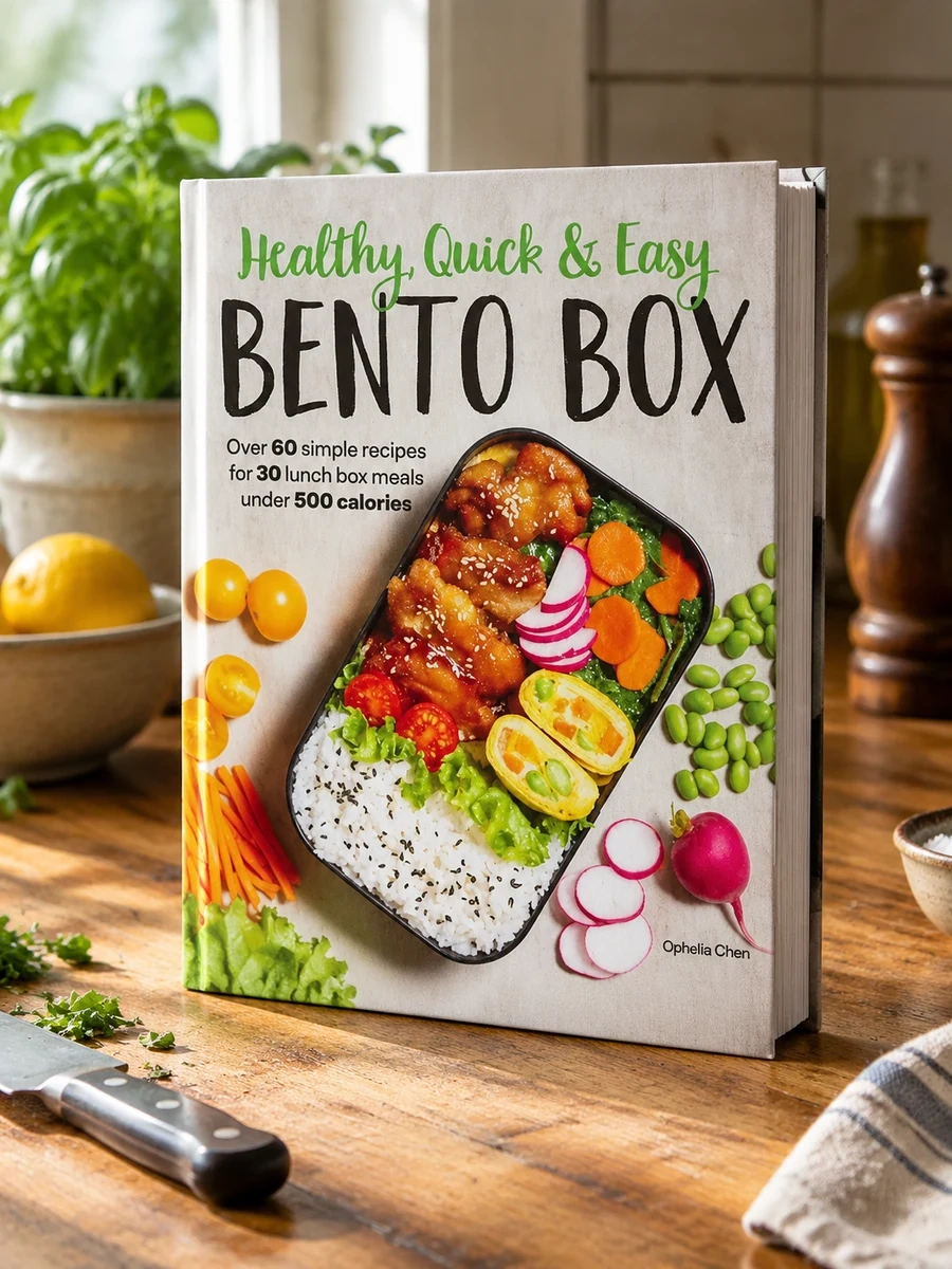 Healthy, Quick & Easy Bento Box: Over 60 Simple Recipes for 30 Lunch Box Meals Under 500 Calories