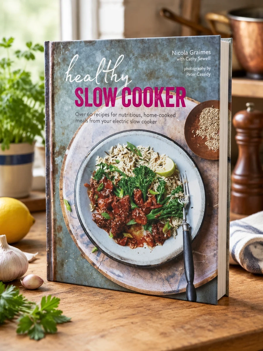 Healthy Slow Cooker: Over 60 Recipes for Nutritious, Home-Cooked Meals from Your Electric Slow Cooker