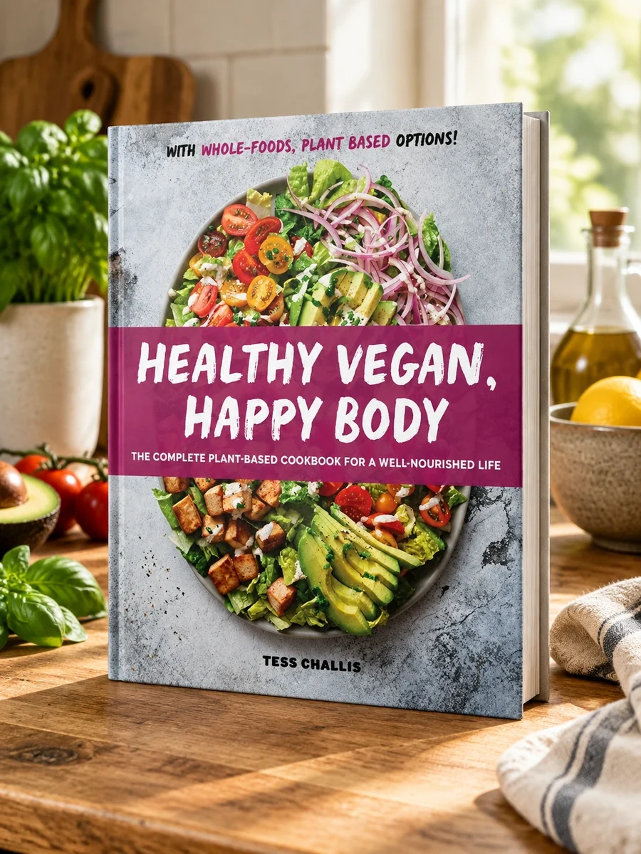 Healthy Vegan, Happy Body: The Complete Plant-Based Cookbook for a Well-Nourished Life
