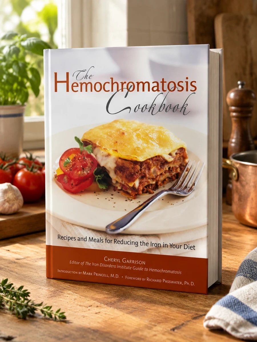 Hemochromatosis Cookbook: Recipes and Meals for Reducing the Absorption of Iron in Your Diet
