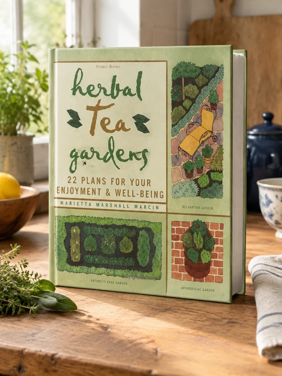 Herbal Tea Gardens: 22 Plans for Your Enjoyment & Well-Being