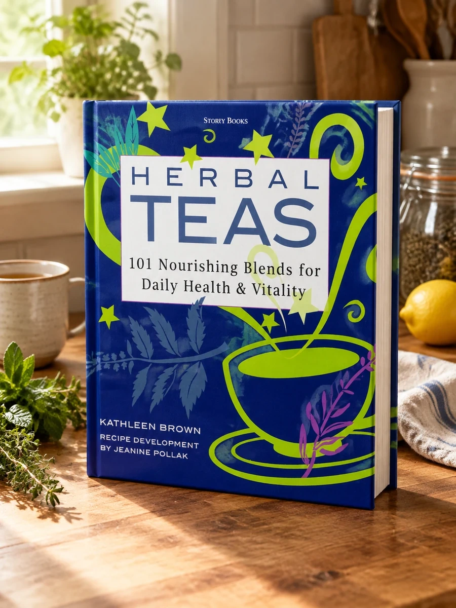 Herbal Teas: 101 Nourishing Blends for Daily Health & Vitality
