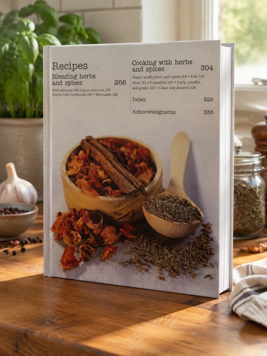 Herbs & Spices: Over 200 Herbs and Spices, with Recipes for Marinades, Spice Rubs, Oils, and Mor