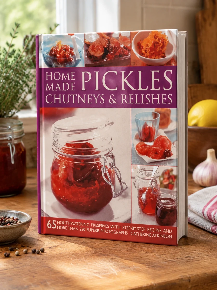 Home-Made Pickles, Chutneys & Relishes: 65 Mouthwatering Preserves with Step-By-Step Recipes and More Than 230 Superb Photographs