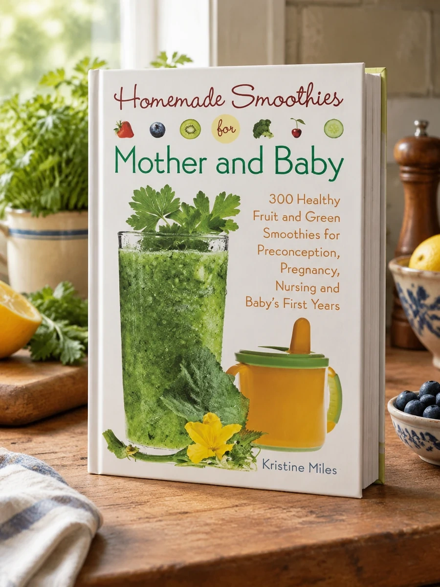 Homemade Smoothies for Mother and Baby: 300 Healthy Fruit and Green Smoothies for Preconception, Pregnancy, Nursing and Baby's First Years