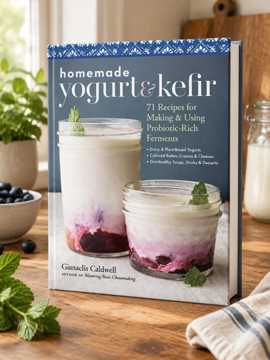 Homemade Yogurt & Kefir: 71 Recipes for Making & Using Probiotic-Rich Ferments