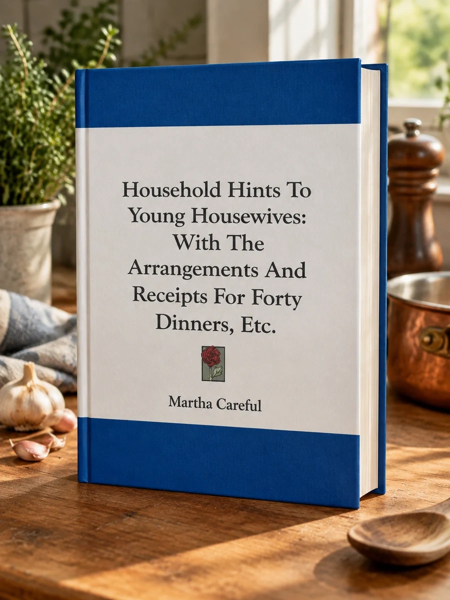 Household Hints To Young Housewives: With The Arrangements And Receipts For Forty Dinners, Etc.