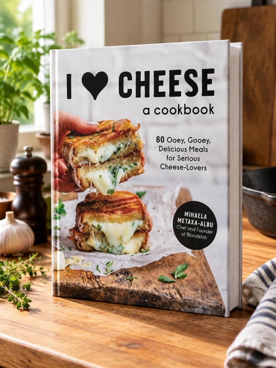 I Heart Cheese: A Cookbook: 60 Ooey, Gooey, Delicious Meals for Serious Cheese Lovers