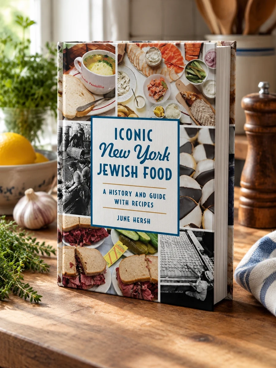 Cover of Iconic New York Jewish Food: A History and Guide with Recipes