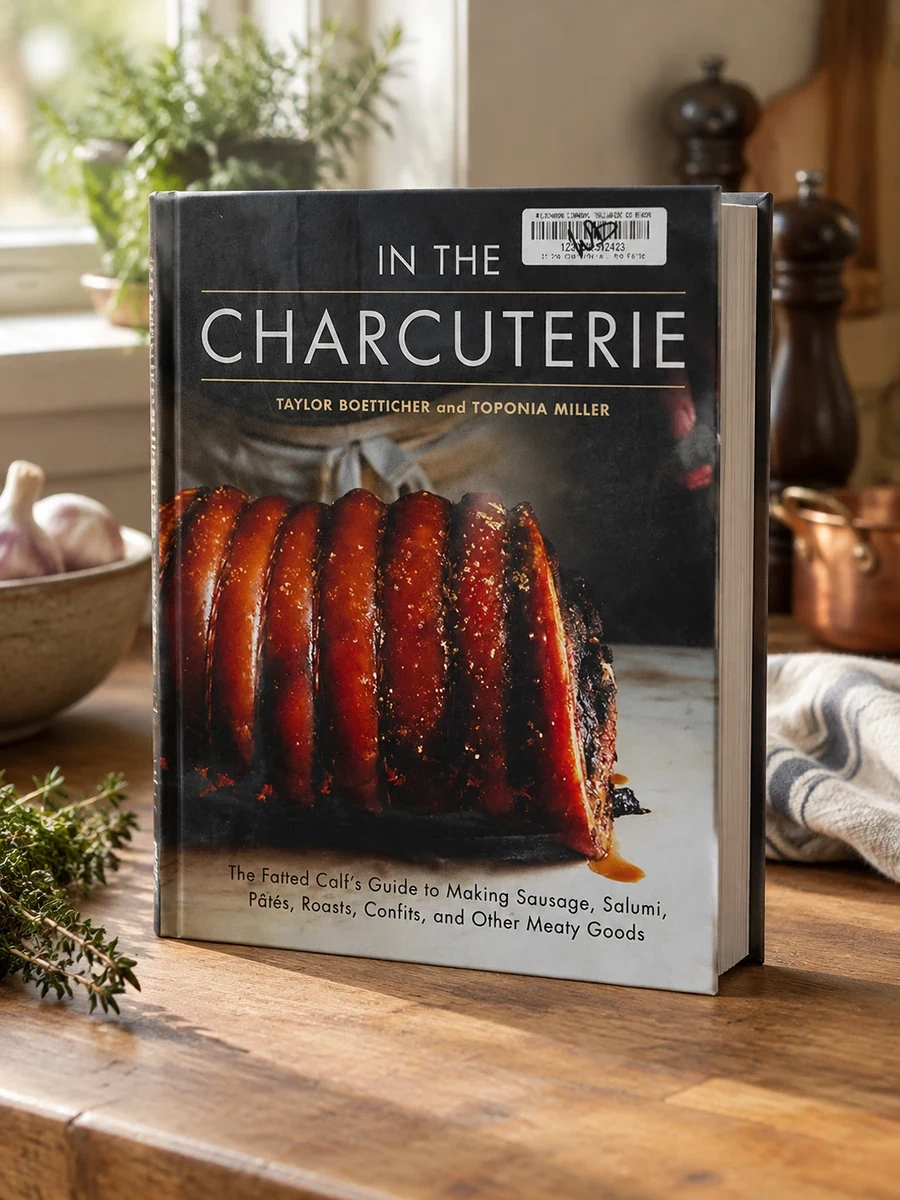 In the Charcuterie: The Fatted Calf's Guide to Making Sausage, Salumi, Pates, Roasts, Confits, and Other Meaty Goods [A Cookbook]