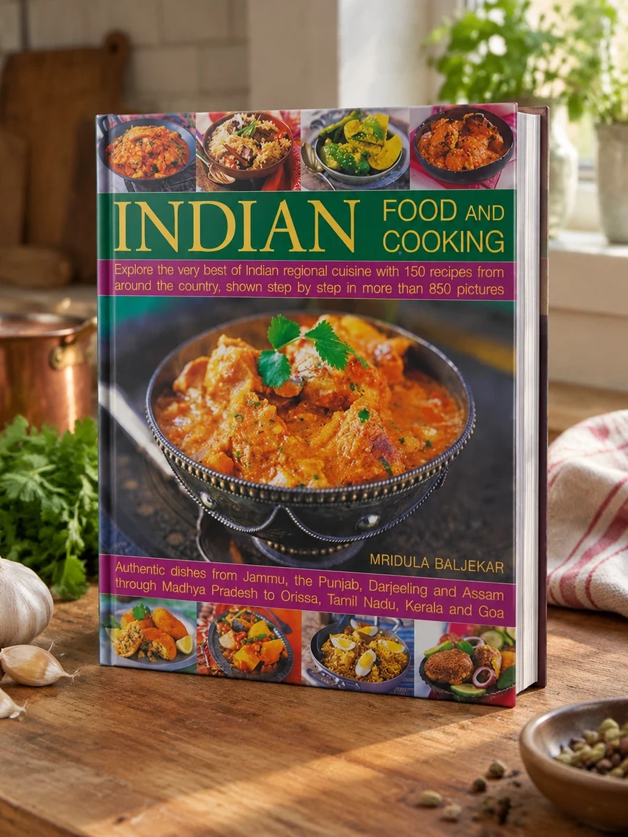 Indian Food and Cooking: Explore the Very Best of Indian Regional Cuisine with 150 Recipes from Around the Country, Shown Step by Step in More Than 85