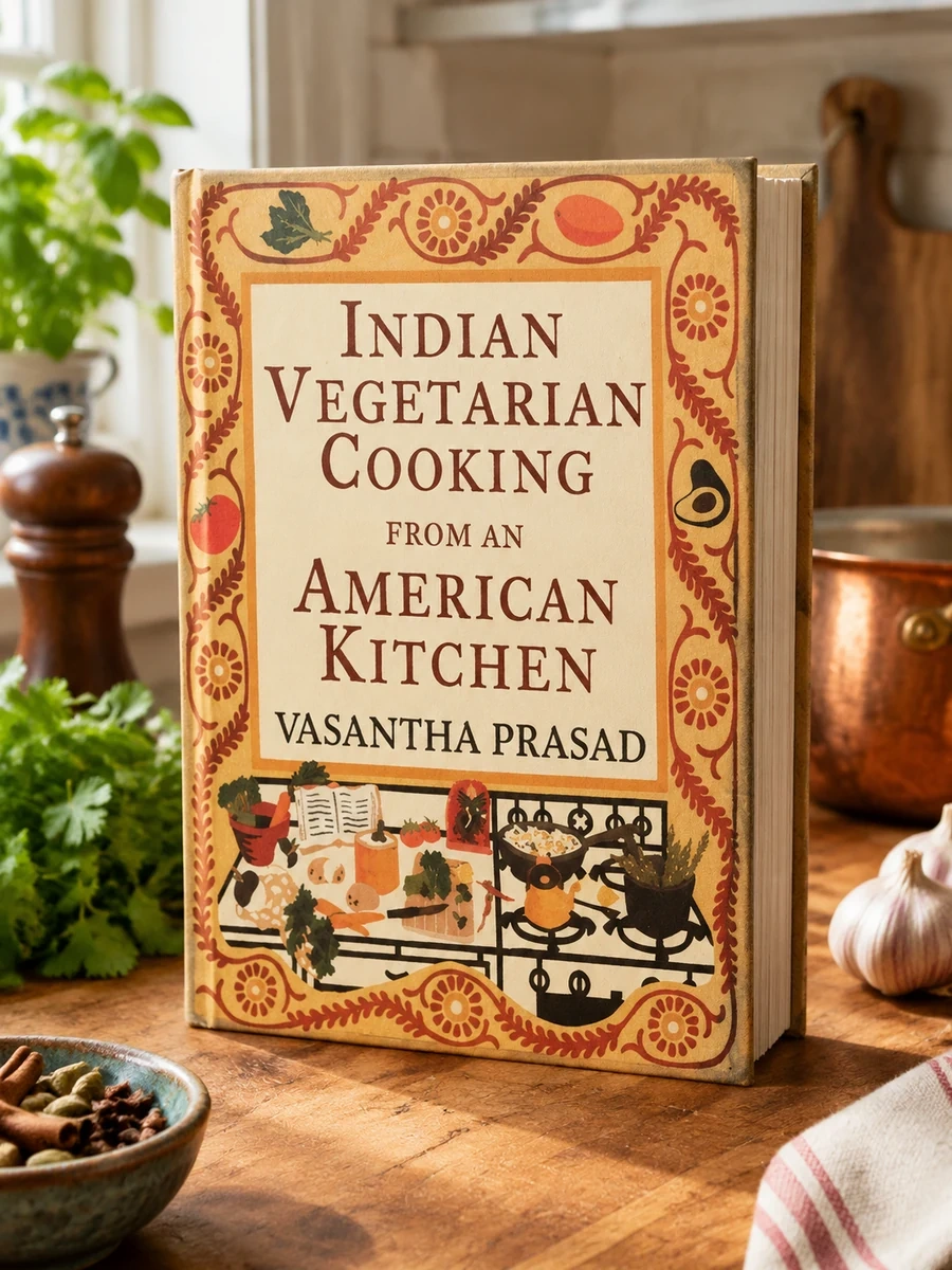 Indian Vegetarian Cooking from an American Kitchen: A Cookbook