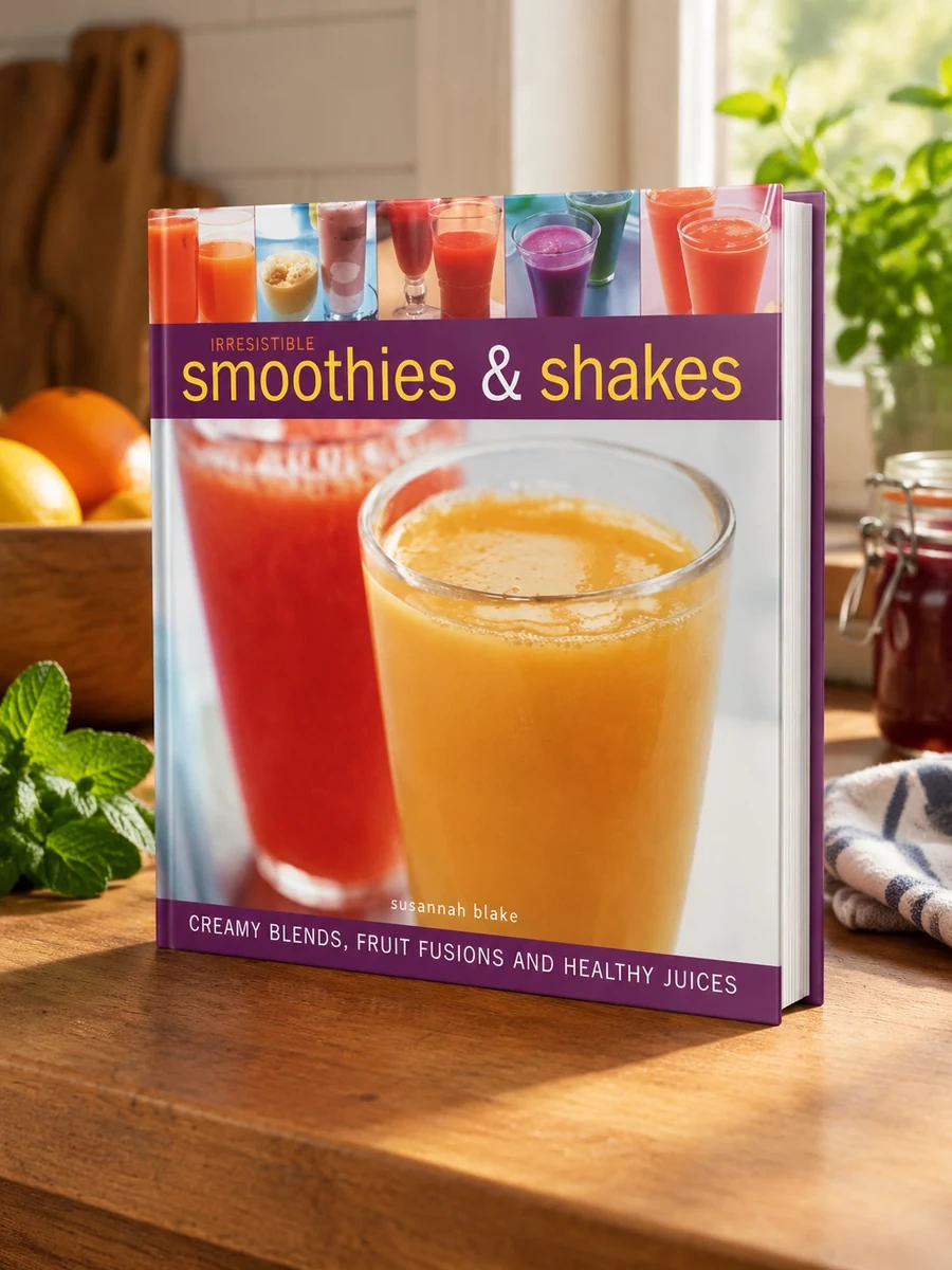 Irresistible Smoothies & Shakes: Creamy Blends, Fruit Fusions and Healthy Juices