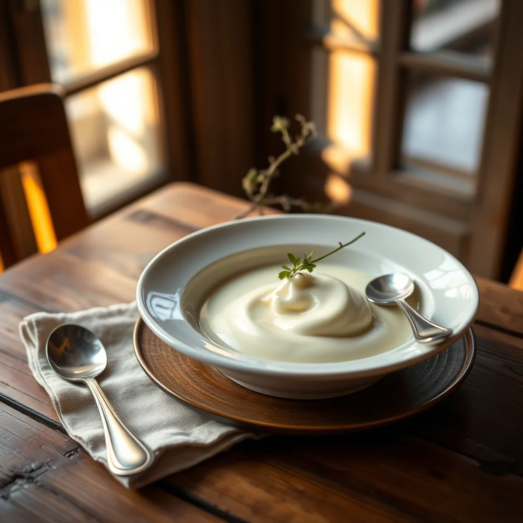 Italian Cream — Puddings & Desserts