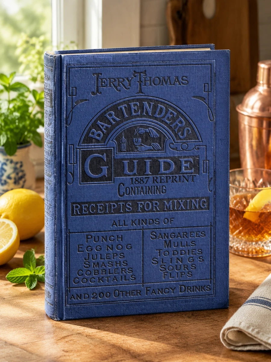 Jerry Thomas Bartenders Guide 1887 Reprint