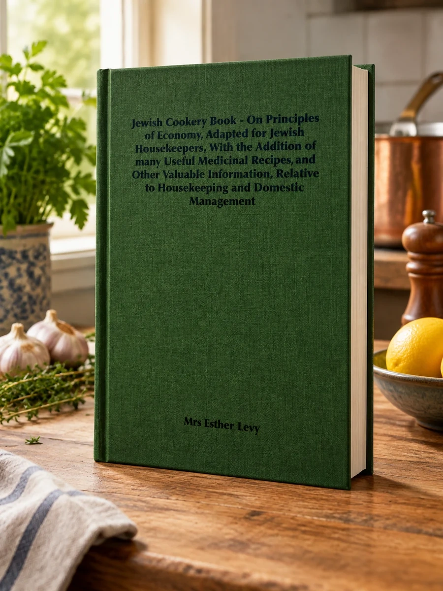 Jewish Cookery Book - On Principles of Economy, Adapted for Jewish Housekeepers, With the Addition of many Useful Medicinal Recipes and Other Valuable