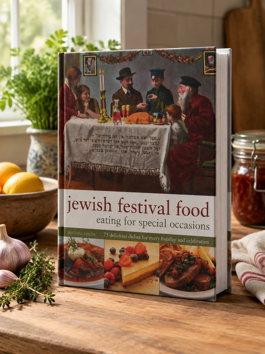 Jewish Festival Food: Eating for Special Occasions: 75 Delicious Dishes for Every Holiday and Celebration
