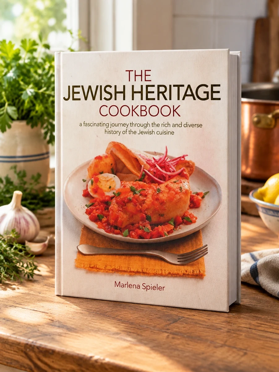 Jewish Heritage Cookbook: A Fascinating Journey Through the Rich and Diverse History of the Jewish Cuisine