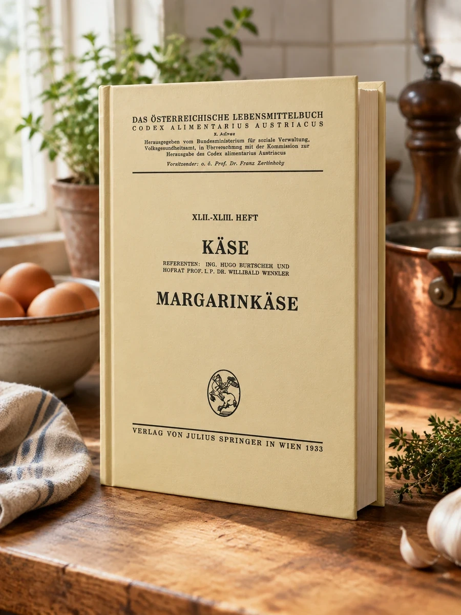 Kase. Margarinkase (2. Aufl. 1933)