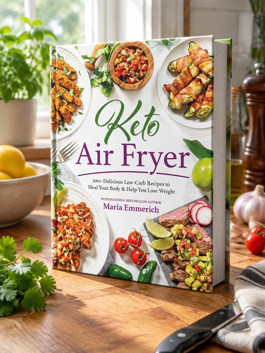 Keto Air Fryer: 100+ Delicious Low-Carb Recipes to Heal Your Body & Help You Lose Weight