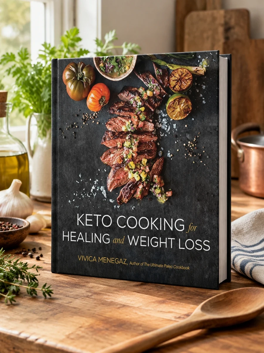 Keto Cooking for Healing and Weight Loss: 80 Delicious Low-Carb, Grain- And Dairy-Free Recipes