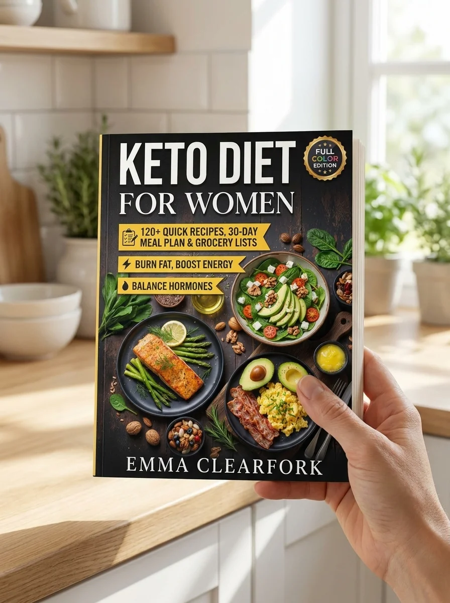 Keto Diet for Women: 120+ Quick Recipes, 30-Day Meal Plan & Grocery Lists to Burn Fat, Boost Energy, and Balance Hormones (Simple Healthy Diets Series) — photo 2