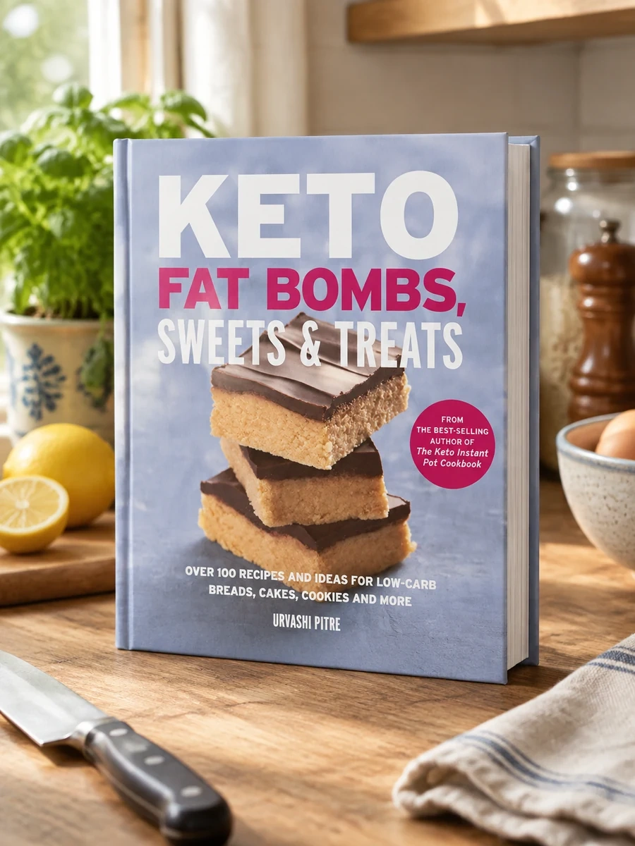 Keto Fat Bombs, Sweets & Treats: Over 100 Recipes and Ideas for Low-Carb Breads, Cakes, Cookies and More