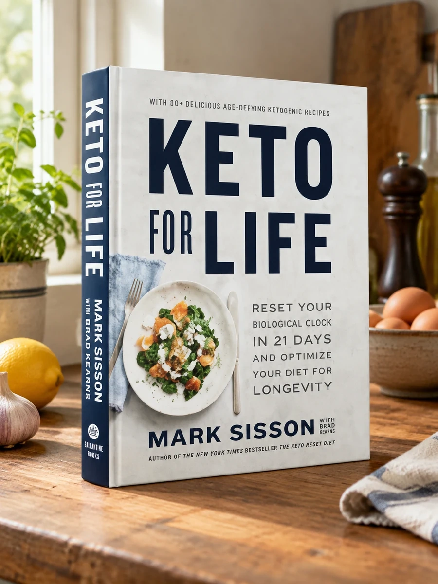 Keto for Life: Reset Your Biological Clock in 21 Days and Optimize Your Diet for Longevity