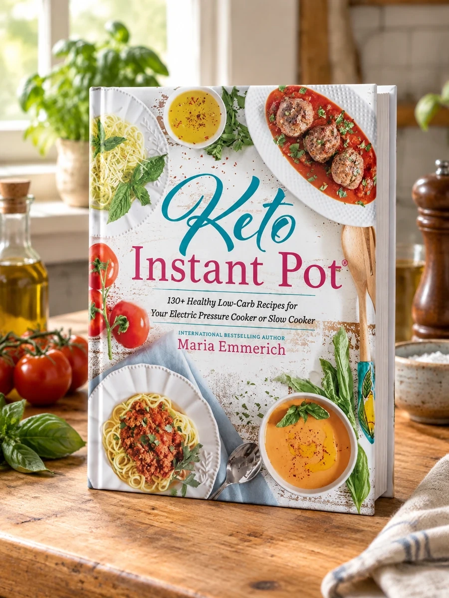 Keto Instant Pot: 130+ Healthy Low-Carb Recipes for Your Electric Pressure Cooker or Slow Cooker