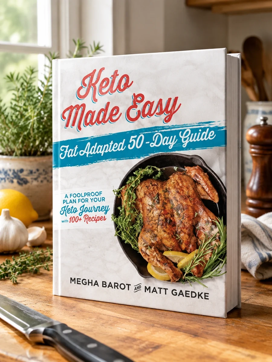 Keto Made Easy: Fat Adapted 50-Day Guide
