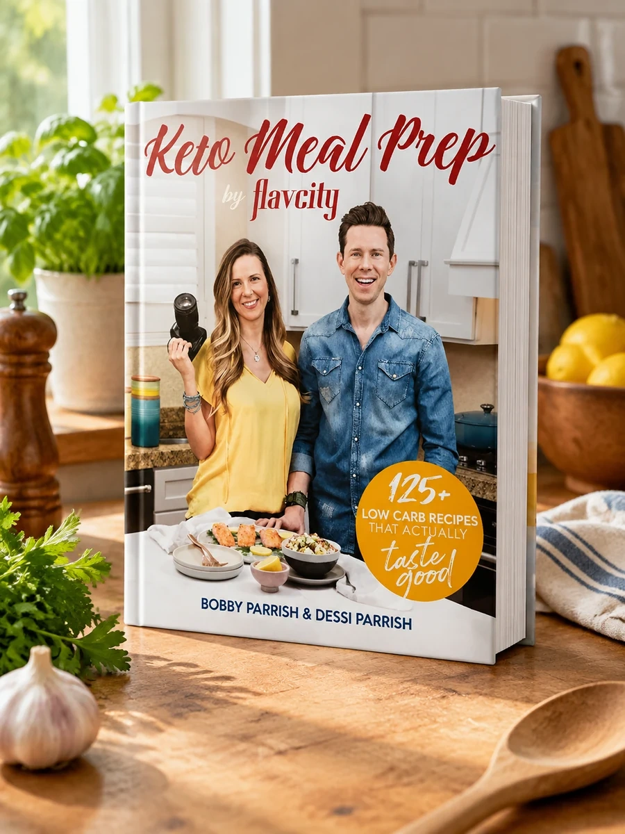 Keto Meal Prep by Flavcity: 125+ Low Carb Recipes That Actually Taste Good (Keto Diet Recipes, Allergy Friendly Cooking)