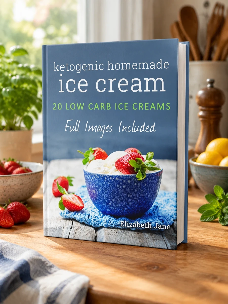 Ketogenic Homemade Ice cream: 20 Low-Carb, High-Fat, Guilt-Free Recipes