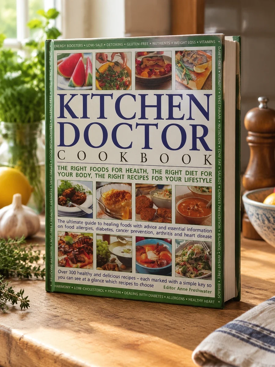 Kitchen Doctor Cookbook: The Right Foods for Health, the Right Diet for Your Body, the Right Recipes for Your Lifestyle: The Ultimate Guide to Healing