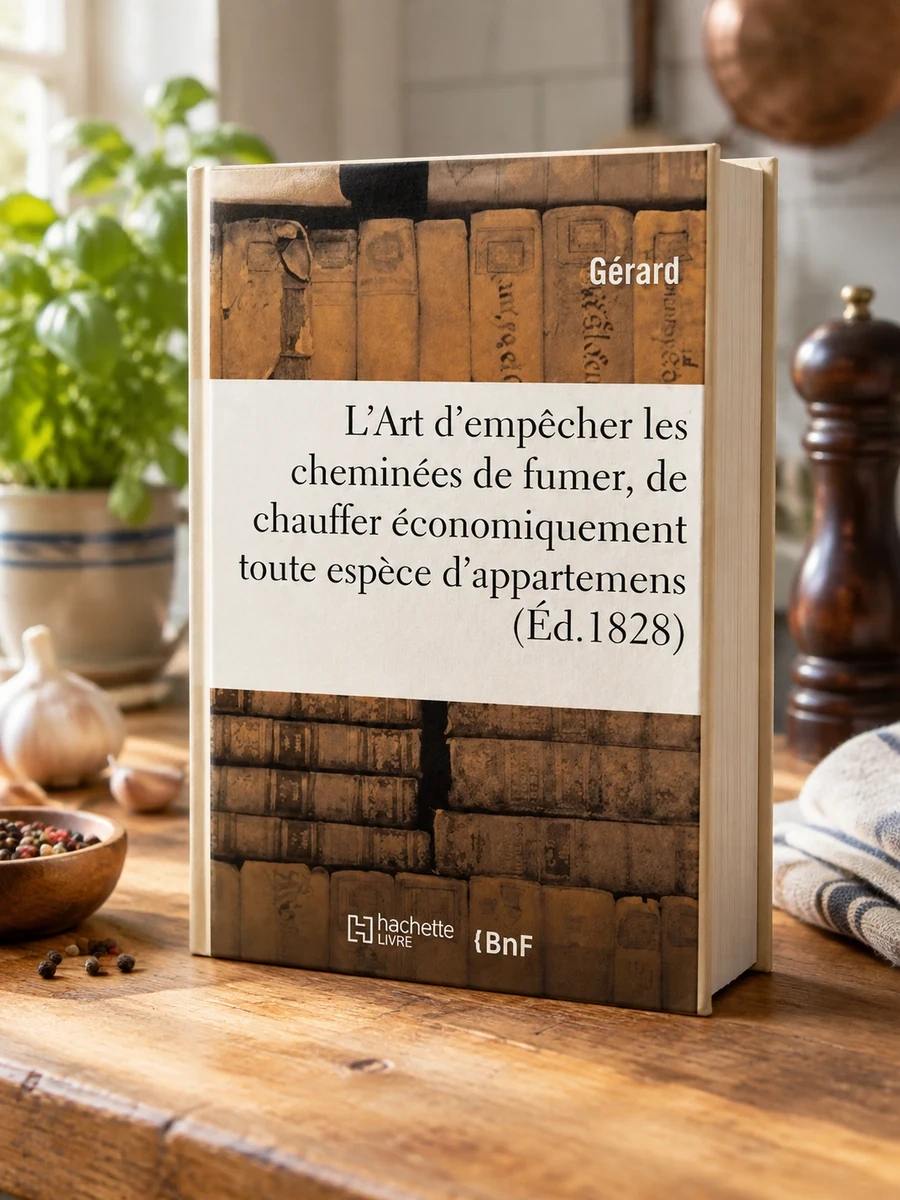 L'Art d'empecher les cheminees de fumer et de chauffer economiquement toute espece d'appartemens