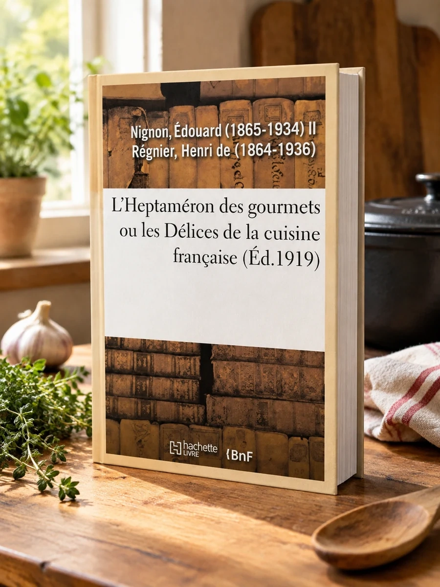 L'Heptameron des gourmets ou les Delices de la cuisine francaise