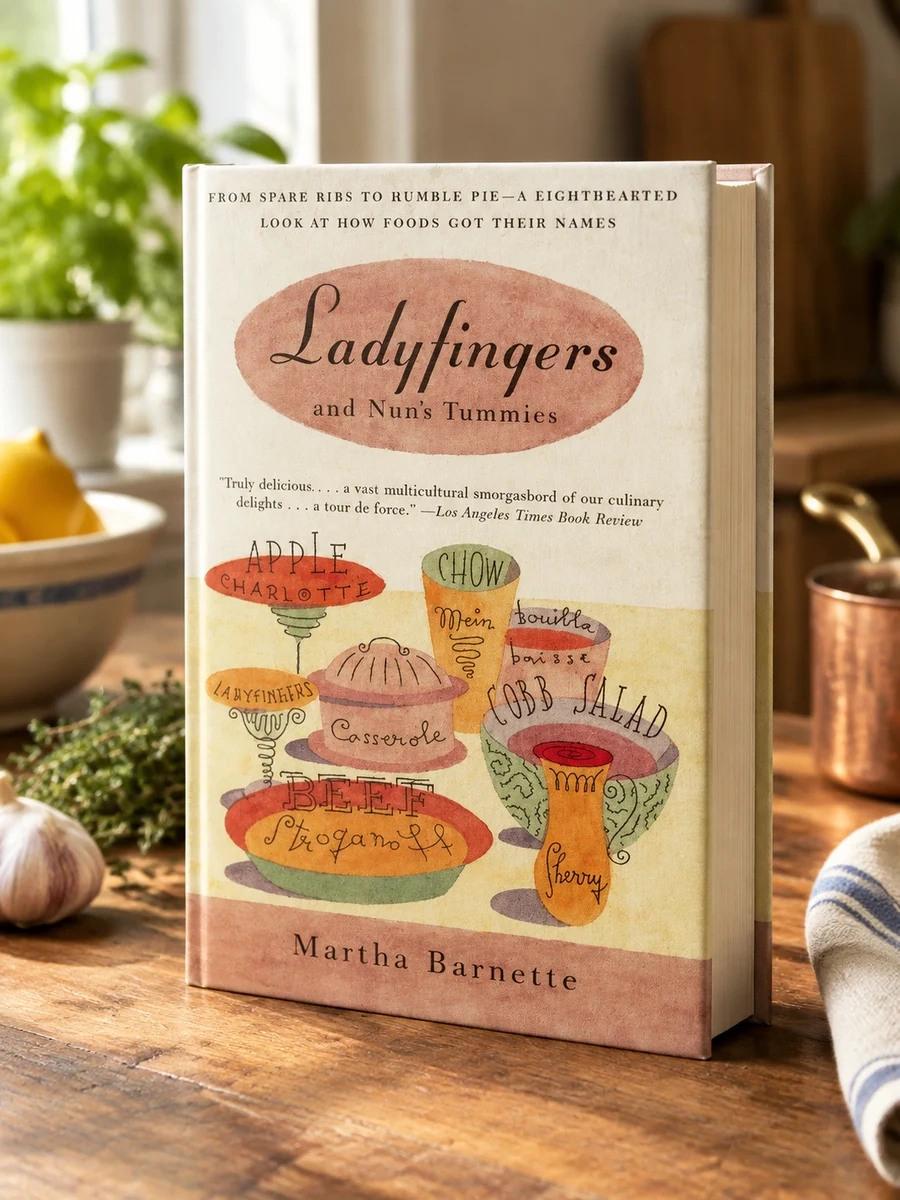 Ladyfingers and Nun's Tummies: From Spare Ribs to Humble Pie--A Lighthearted Look at How Foods Got Their Names (Vintage Books)