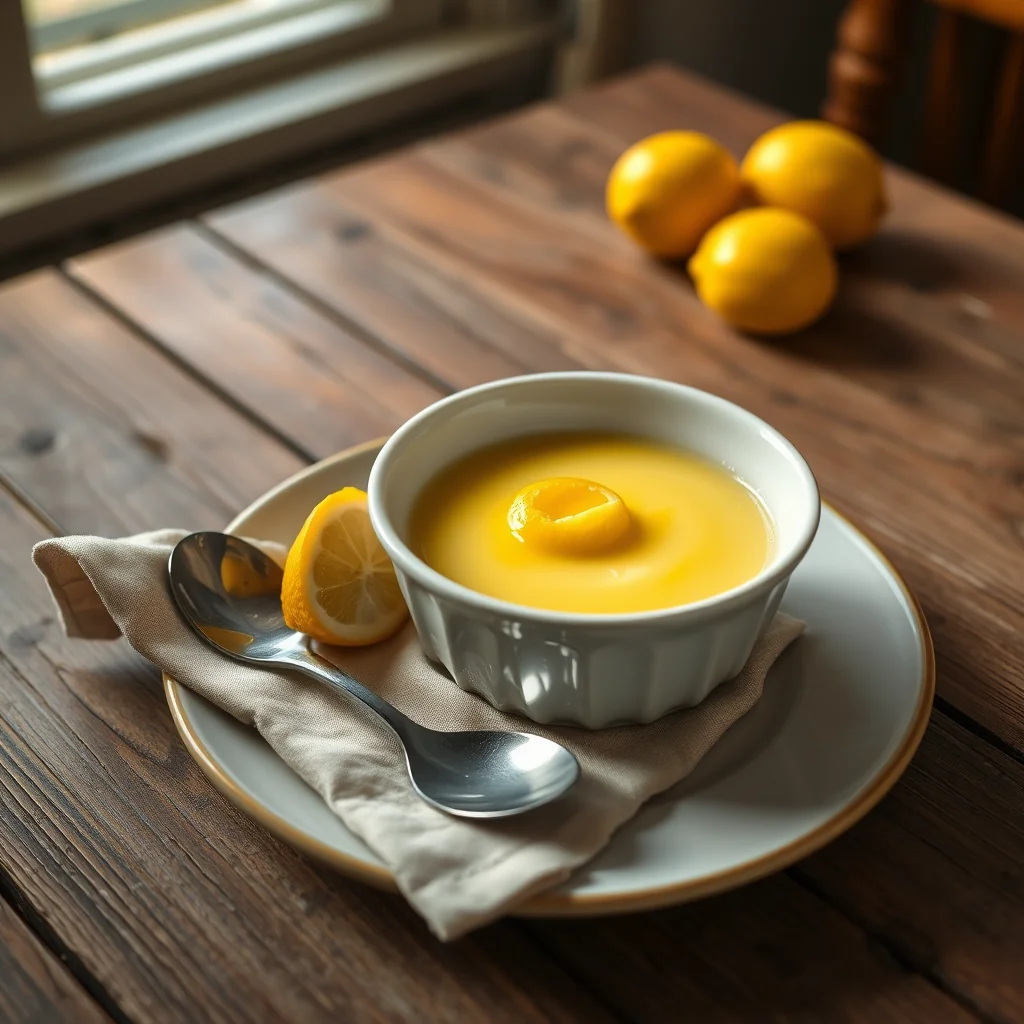 Lemon Creams Of Custards — Misc & Invalid Cookery
