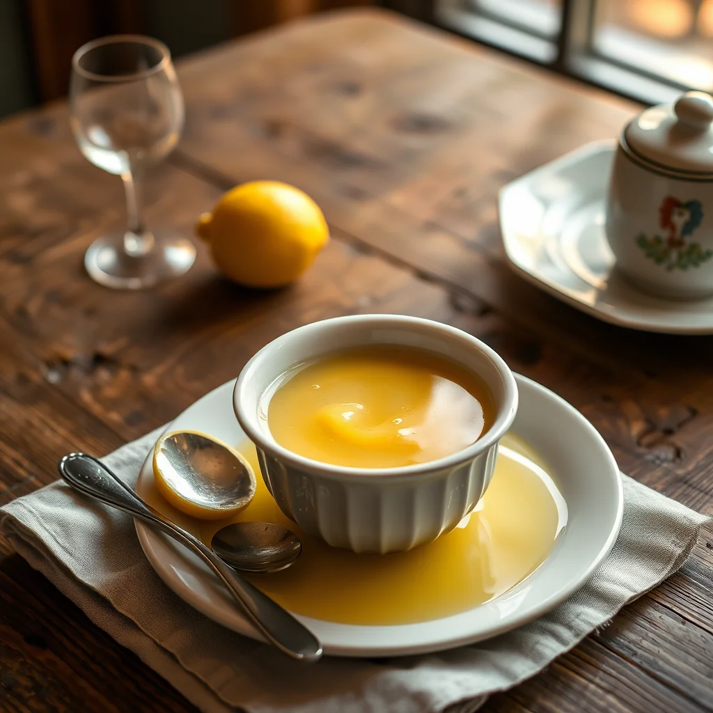 Lemon Sauce For Sweet Puddings — Sauces & Dressings