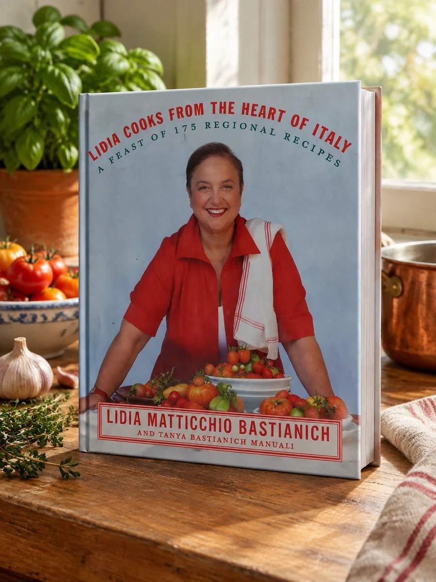 Lidia Cooks from the Heart of Italy: A Feast of 175 Regional Recipes: A Cookbook