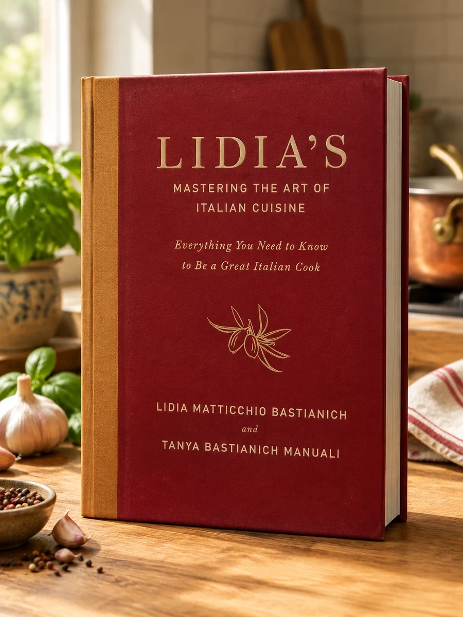 Lidia's Mastering the Art of Italian Cuisine: Everything You Need to Know to Be a Great Italian Cook: A Cookbook