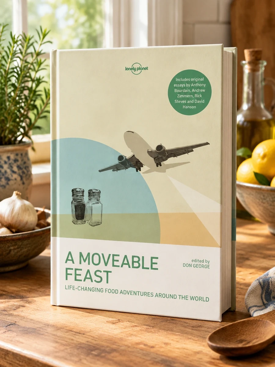 Lonely Planet a Moveable Feast: 38 True Stories of Global Food Adventures Incredible Local Cuisines & Life Changing Journeys Perfect Gift for Foodie T