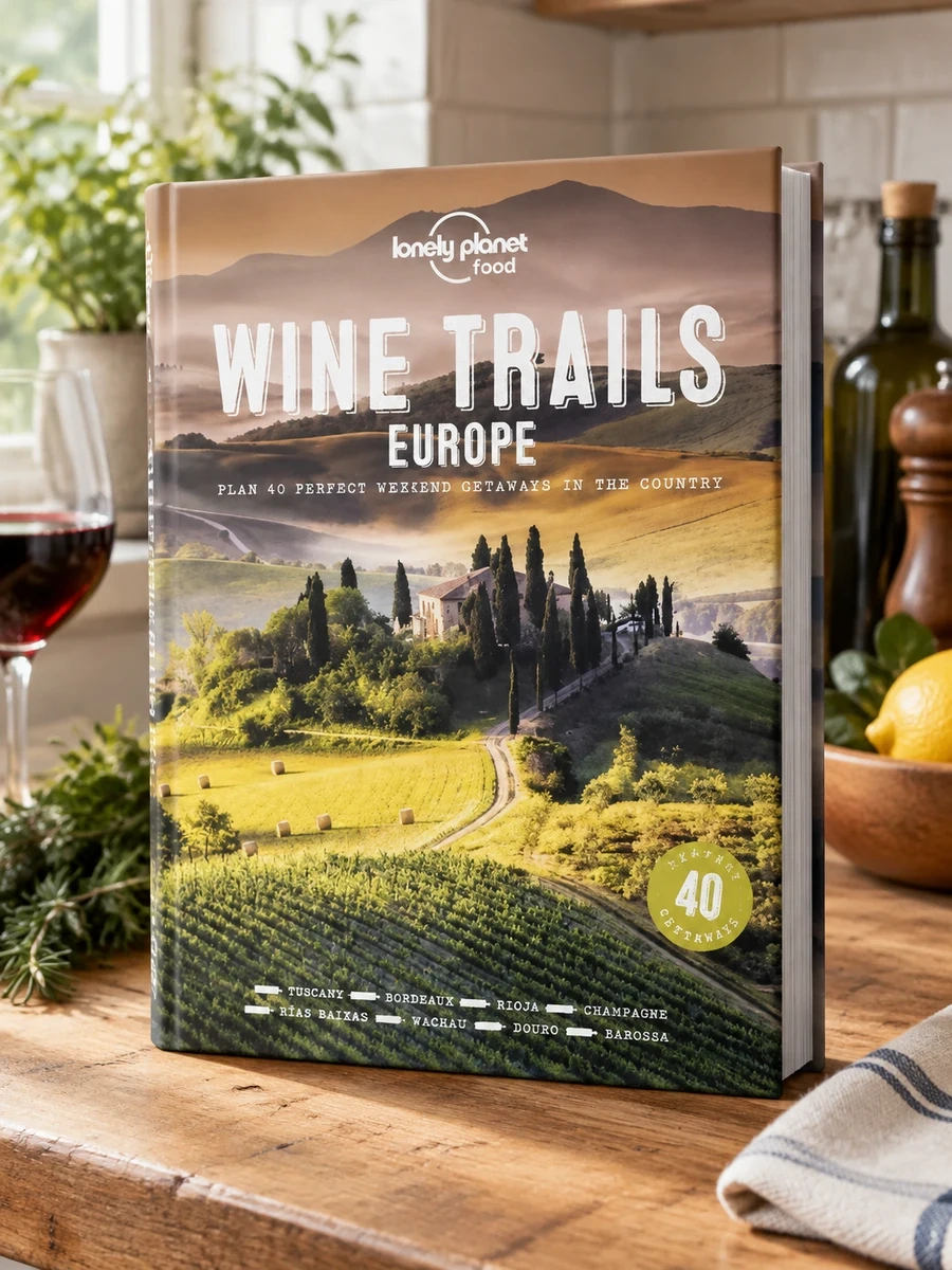 Lonely Planet Wine Trails - Europe: Plan 40 Perfect Weekend Breaks from Vienna to Portugal & Italy Features Expert Writers & Critics from Each Region