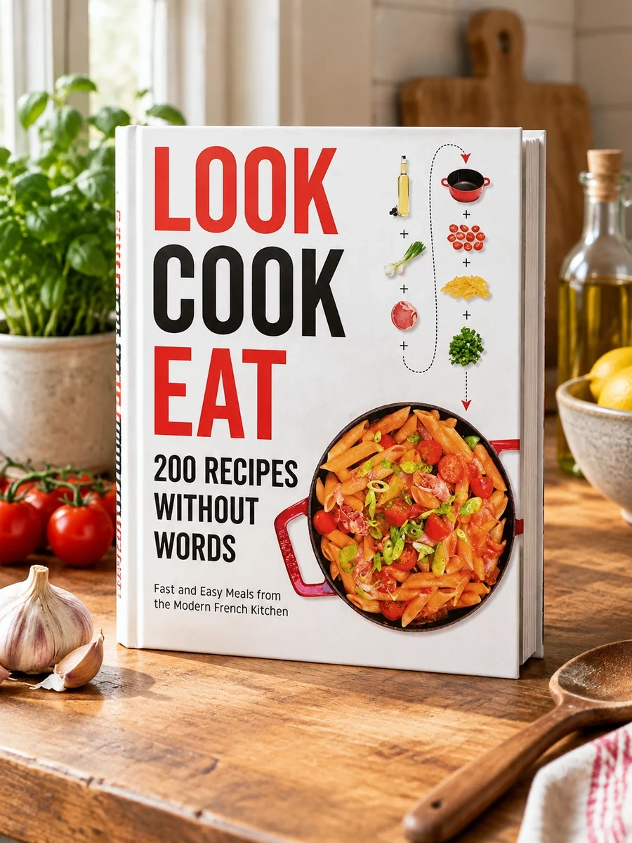 Look Cook Eat: 200 Recipes Without Words